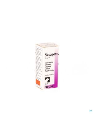 Siccagent 20 mg/ml eye drops sol. dropper cont. 10 ml0600585-20