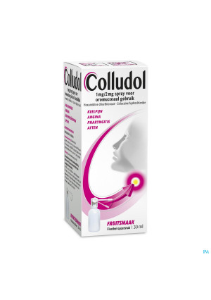 Colludol 1 mg 2 mg oromucos. spray emuls. spray cont. 30 ml0894162-20