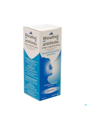 Rhinathiol Antirhinitis Sirop 200ml1448133-20