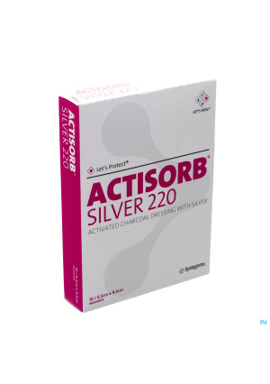 Actisorb Silver 220 Kp 9,5x 6,5cm 10 Mas065de1569607-20