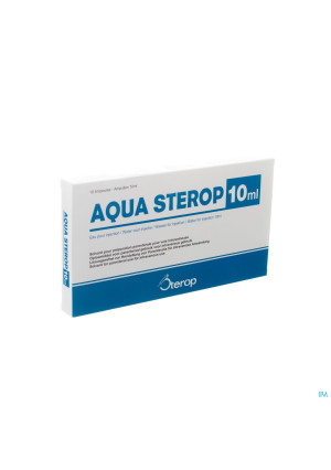 Aqua Sterop 10 ml parent. solv. i.v. amp. 10 x 10 ml1846237-20