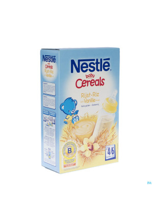 Nestle Baby Cereals Rijst-vanille 500g2179679-20