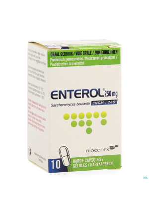 Enterol 250mg Caps Harde Dur 10 X 250mg2183044-20