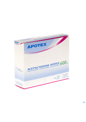 Acetylcysteine Apotex Sach 14 X 600mg2227023-20
