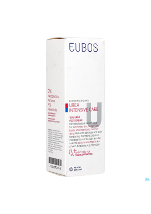 Eubos Urea 10% Voetcreme Zeer Droge Huid 100ml2256204-20