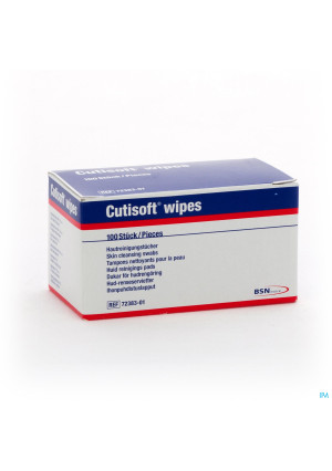 Cutisoft Wipes Skin Cleansing Swabs 100 72383012276467-20
