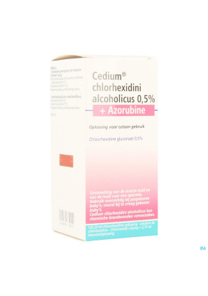 Cedium Chlorhexidini Gluc Alc 0,5% 125ml+azorubine2683035-20