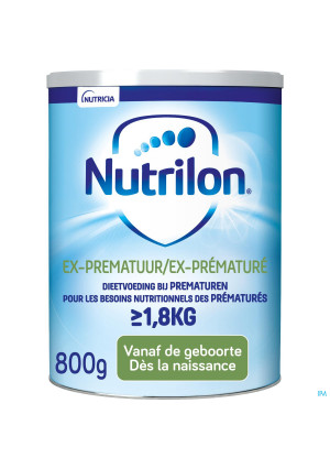 Nutrilon Ex-prematuur Zuigelingenmelk vanaf de geboorte poeder 800g2746758-20