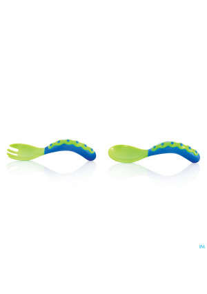Nûby Starter Spoon and Fork 9m+2914703-20