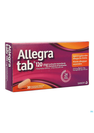 Allegra tab 120 mg tabl. 202969913-20
