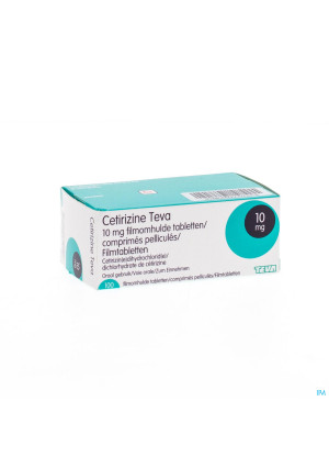 Cetirizine Teva 10 mg film-coat. tabl. 1003028065-20