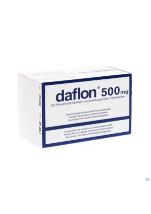 DAFLON IMPEXECO 120 TABL 500 MG3153152-20