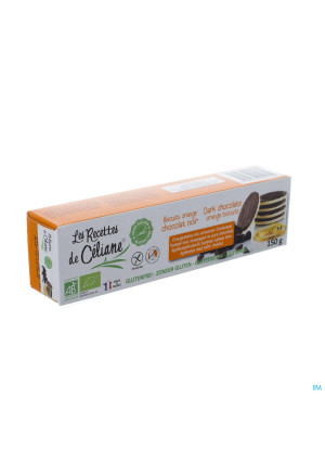 Celiane Donkere Chocolade Sinaaskoek Bio 150g 46523155785-20