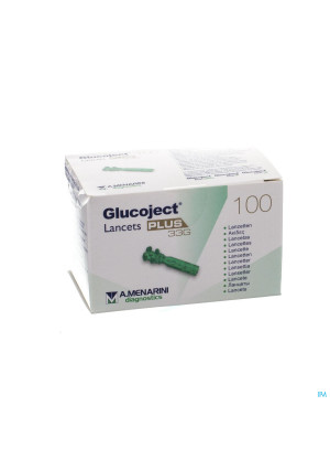 Glucoject Lancets Plus 33g 100 441213159498-20