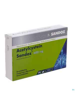 Acetylcystein Sandoz 600mg Bruistabl 303174158-20