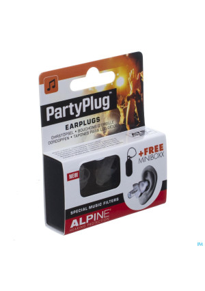 Alpine Party Plug Oordoppen Transparant New 1p3263837-20