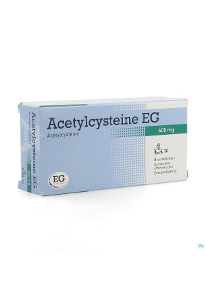 Acetylcysteine EG 600 mg efferv. tabl. 303276094-20