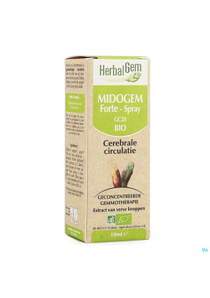 Herbalgem Midogem Forte Cerebr.circul.cplx Spr10ml3352622-20
