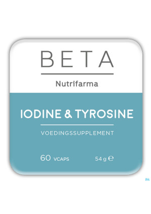 Beta Iodine and Tyrosine V-caps 603375326-20