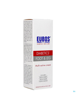 Eubos Diabetics Skin Care Voetenandbenen Creme 100ml3496510-20