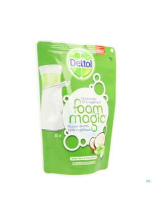 Dettol Foam Magic Aloe Vera/coco Splash Nav. 200ml3500246-20