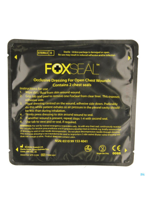 CHEST SEAL FOXSEAL COVARMED 2 PACK3519949-20
