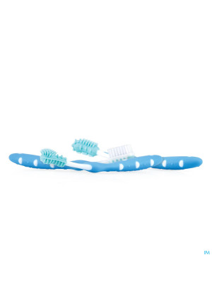 Nûby Toothbrush 3 Piece Set – 3m+3531209-20