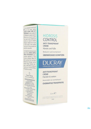 Ducray Hidrosis Control Creme 50ml3551678-20