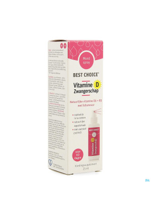 Best Choice Mondspray Vitamine D Zwangerschap 25ml3680329-20