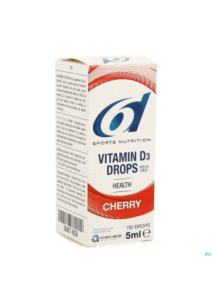 6d Sixd Vitamin D3 Drops Cherry 5ml3687829-20