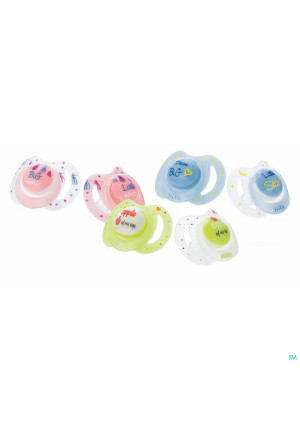  Little Moments Glow Oval Soother 2P 6-36m3748159-20