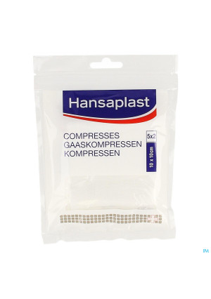 Hansaplast Gaaskompressen 10cmx10cm 10st3783529-20