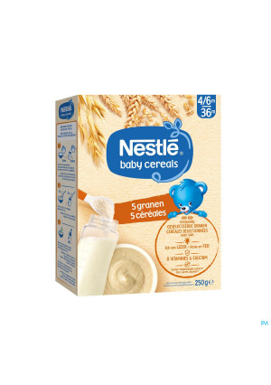 Nestle Baby Cereals 5 Granen 250g3811528-20