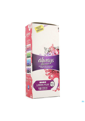 Always Discreet Incontinence Liners Plus Spx183892684-20