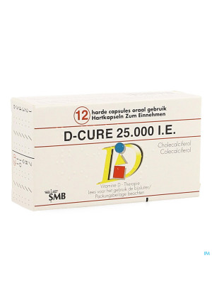 D-Cure 25000 IU hard caps. 123926631-20