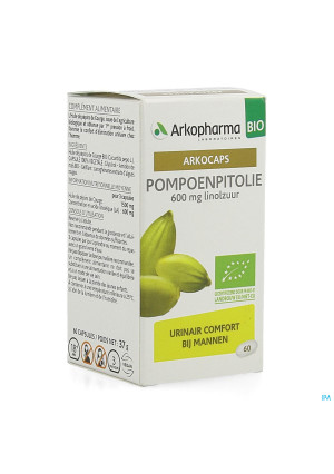 Arkocaps Pompoenpitolie Bio Caps 603954591-20