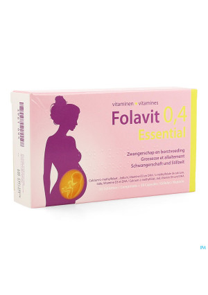 Folavit 0,4mg Essential Comp 30 + Caps 303961695-20