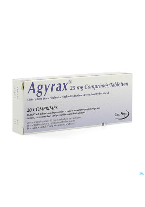 Agyrax 25 mg tabl. 203969300-20