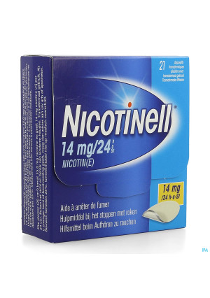 Nicotinell 14 mg/24 h transderm. patch sachet 213983186-20