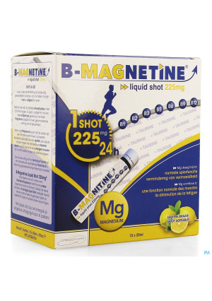 B-magnetine Liquid Shot 225mg 15x25ml Credophar4113486-20