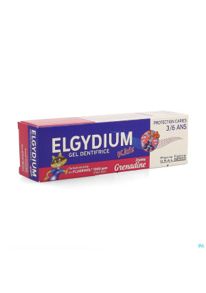 Elgydium Kids Tandpasta Grenadine Tube 50ml4182770-20