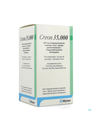 Creon 35.000 420 mg hard gastro-resist. caps. 2004213815-20