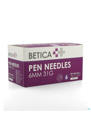 Betica Pen Needles 6mm 31g 1004223046-20
