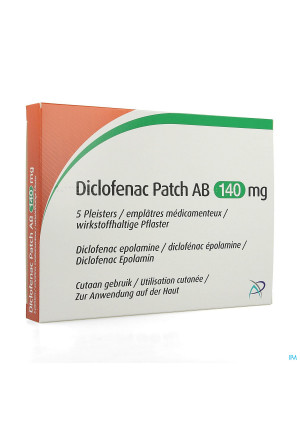 Diclofenac Patch AB 140 mg medic. plaster sachet 54239836-20