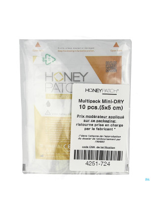 Honeypatch Mini Dry Tulle Genez.honing 2g 5x5cm 104251724-20