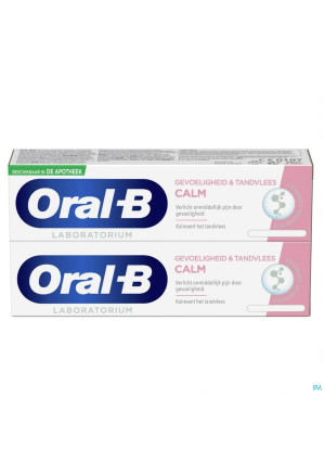 Oral-b Lab Senandgum Calm Origineel 2x75ml4312914-20