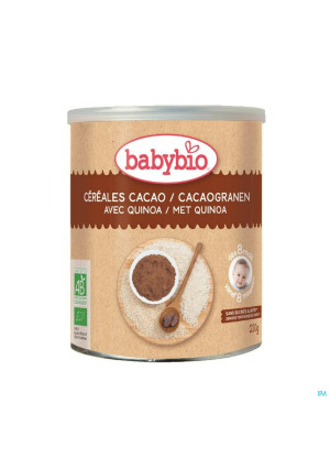 Babybio Cacaogranen Quinoa 8m 220g4364626-20
