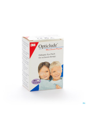 Opticlude 3m Junior Cp Oculaire 63mmx48mm 20 15370257618-20