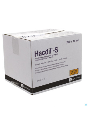 HACDIL-S 240X15 ML UNIT DOSE0291989-20