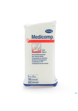 Medicomp 5x5cm 4pl. Nst. 100 P/s0391938-20